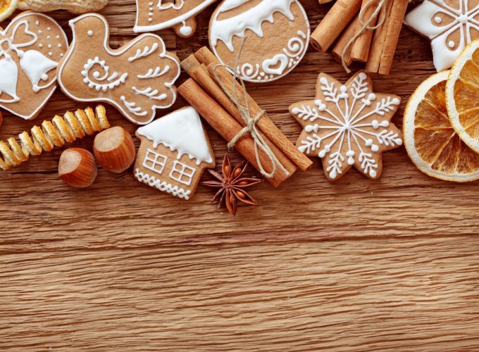 Wallpaper Christmas, New Year, cake, cinnamon, 4k, Holidays 67471687